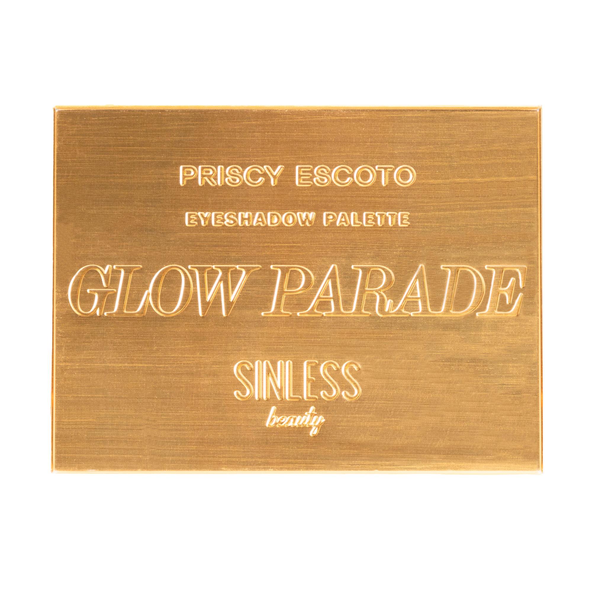 Glow Parade x Priscy Escoto x Sinless Beauty Eyeshadow Palette - Vegan & Cruelty-Free Makeup for Party, Night Out & Special Occasions