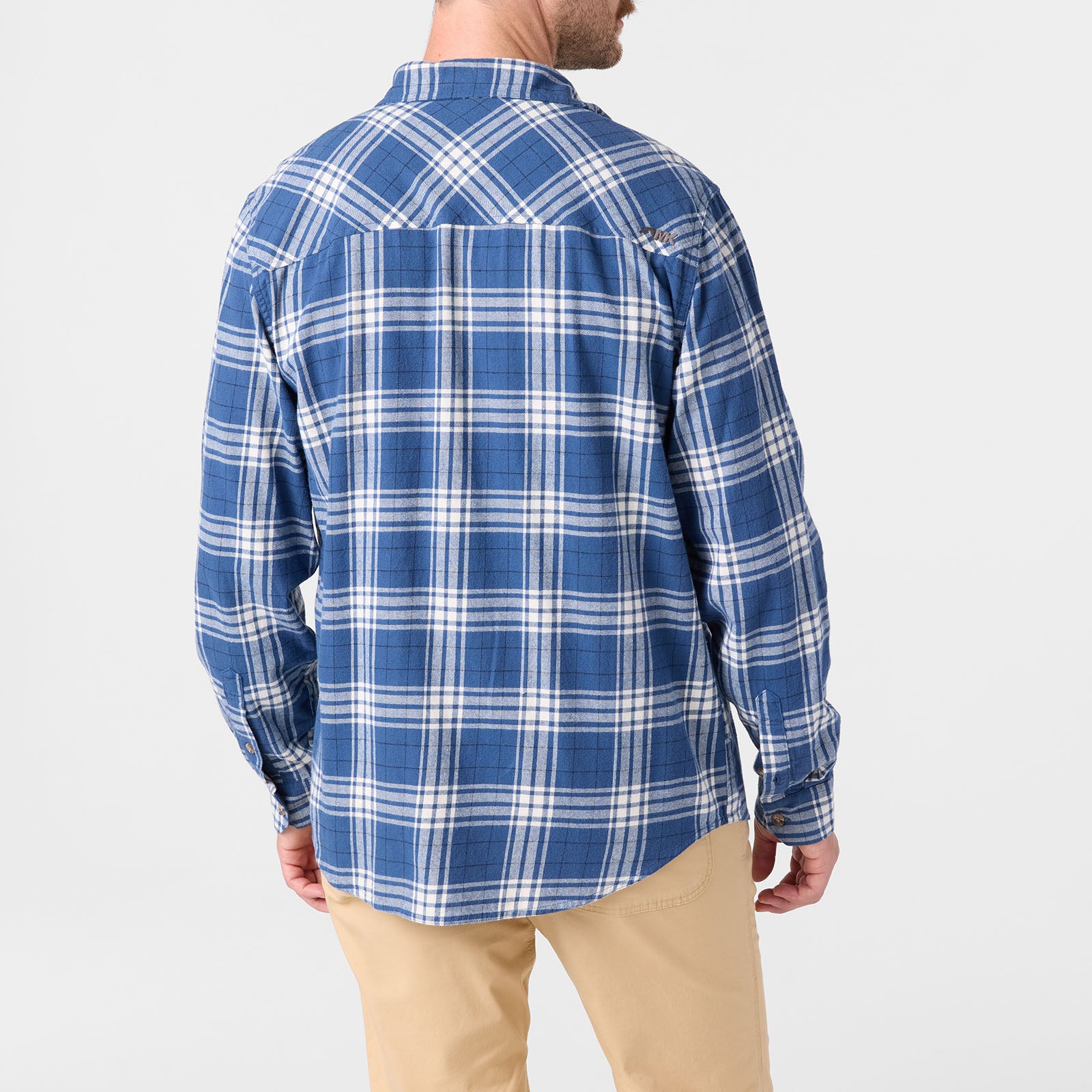 Men's Classic Plaid Flannel Shirt - Soft & Warm Button-Up Shirt for Casual Wear, Outdoor Activities & Fall Fashion