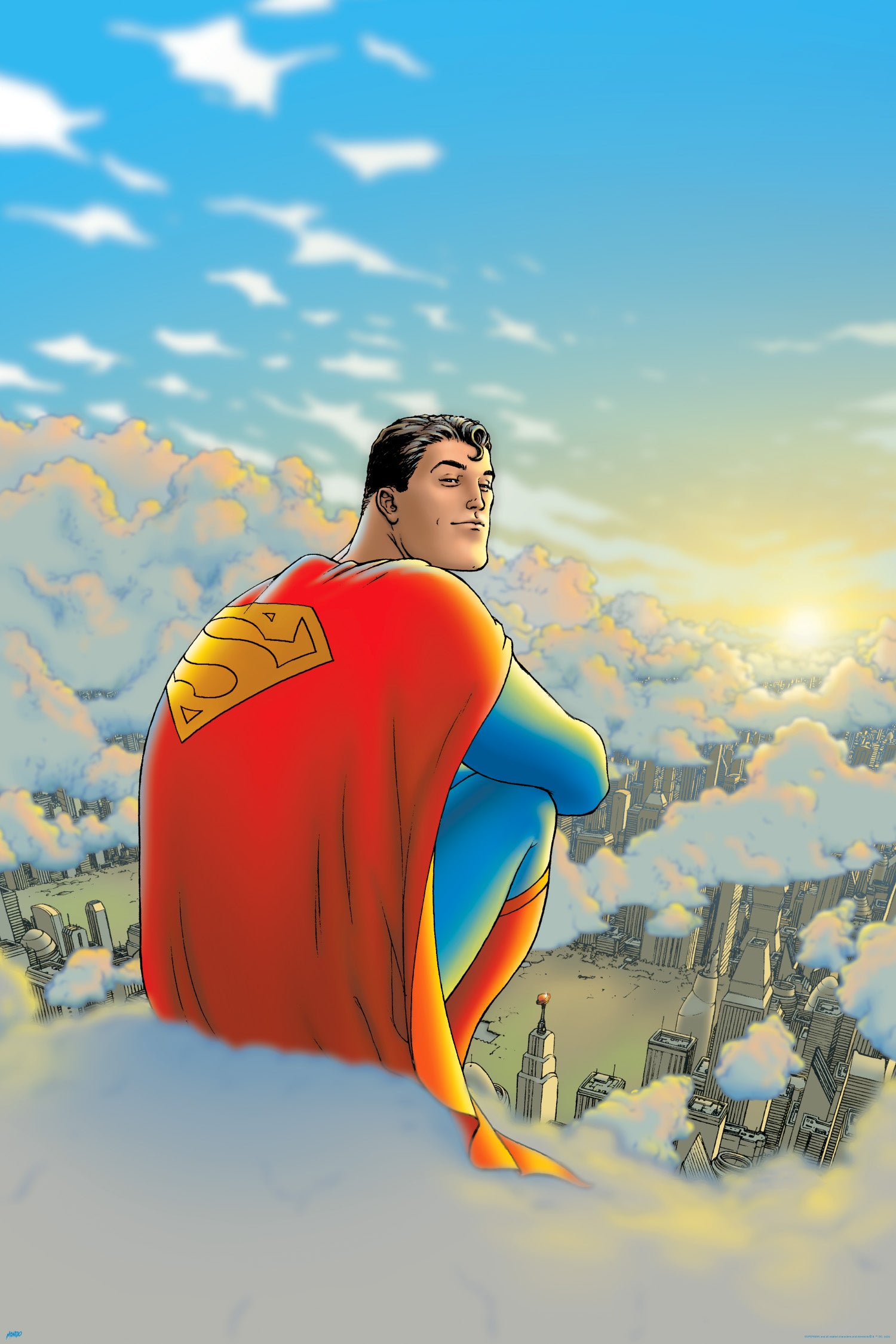 All Star Superman #1 Comic Poster - Premium DC Superhero Wall Art for Home, Office & Comic Book Room Decor
