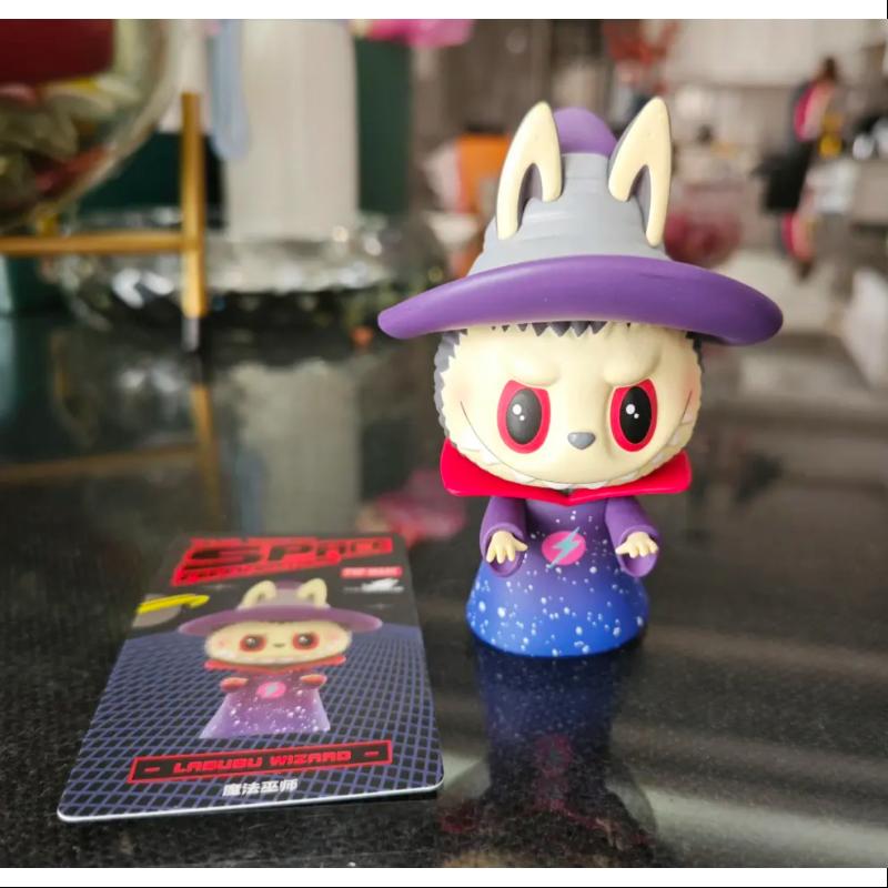 Labubu The Monsters Space Adventures Series - Labubu Wizard Collectible Figure | Cute Anime Character Toy for Display & Gifts | Perfect for Home Decor, Office Desk & Pop Culture Collections