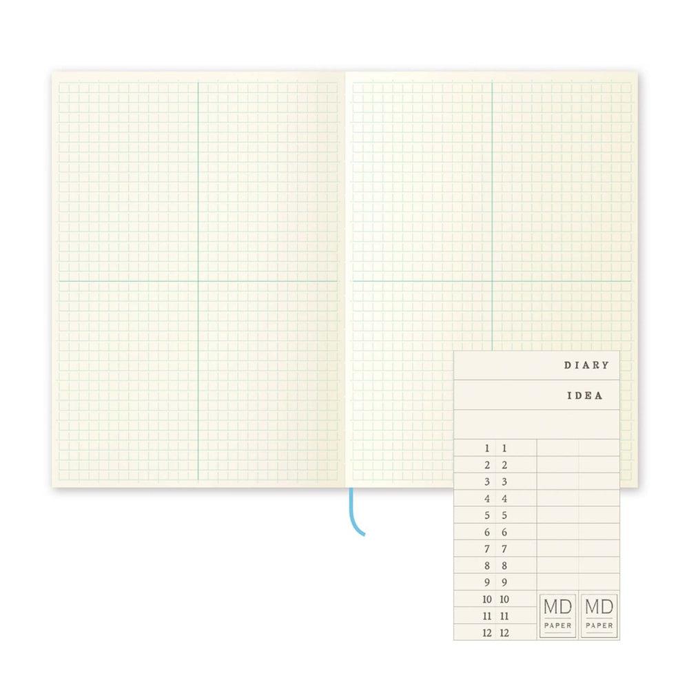 Premium MD Paper Notebook - A5 Size, 192 Pages, Dot Grid Journal for Writing, Sketching & Note Taking - Perfect for Students, Professionals & Artists - Eco-Friendly & Smooth Writing Experience