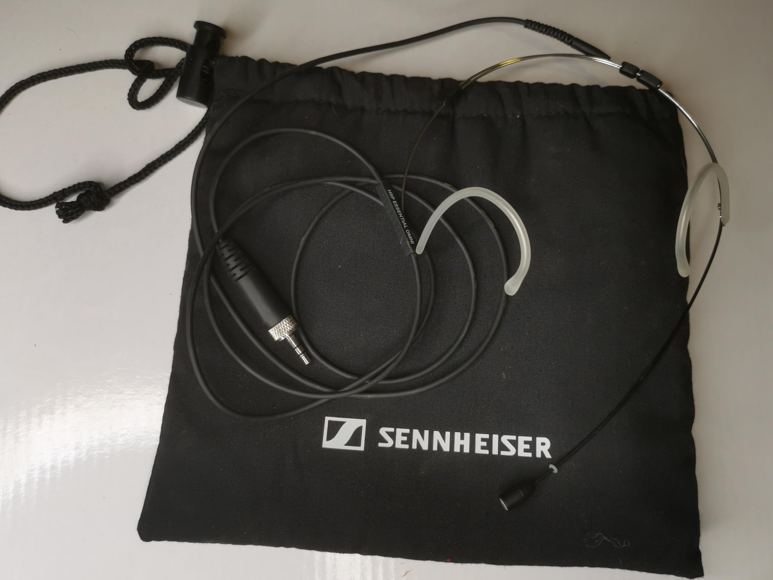 SENNHEISER Wireless Headset Microphone with Noise Cancellation - Professional Grade for Streaming, Gaming & Podcasting (Black, Model 508245) - Perfect for Content Creators & Live Performances