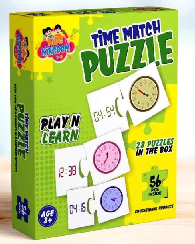 Time Match Puzzle - 56pc