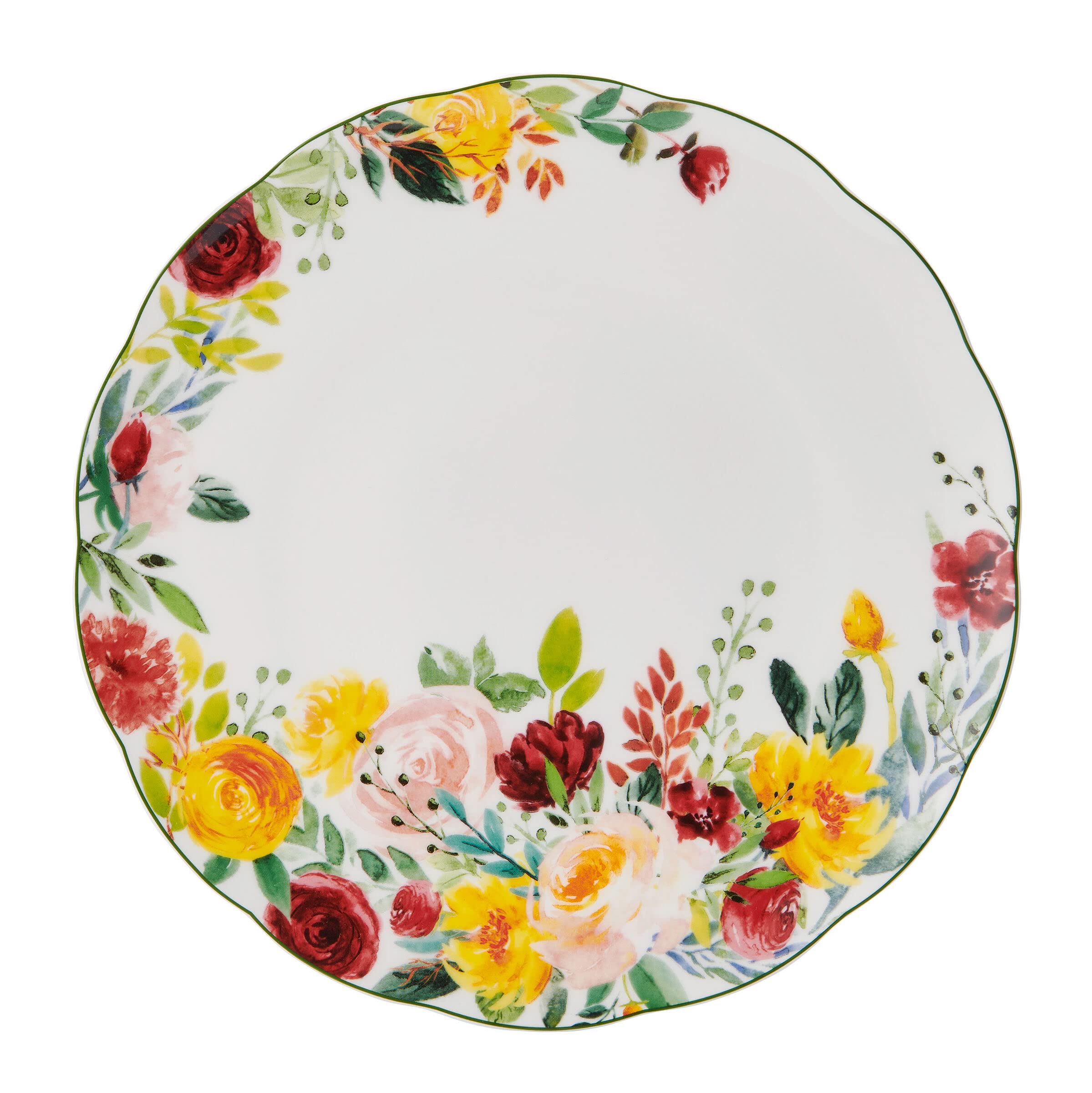 Premium Mikasa Clara 16-Piece Bone China Dinnerware Set - Lightweight & Chip Resistant, Service for 4 - Elegant Table Setting for Fine Dining & Special Occasions