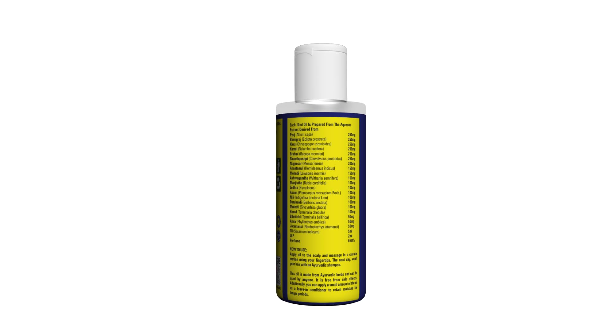 Deemark Adivasi Hair Oil - 100% Natural Non-Sticky Hair Growth Treatment for Men & Women - Suitable for All Hair Types (Pack of 3) | Daily Hair Care, Scalp Massage & Frizz Control