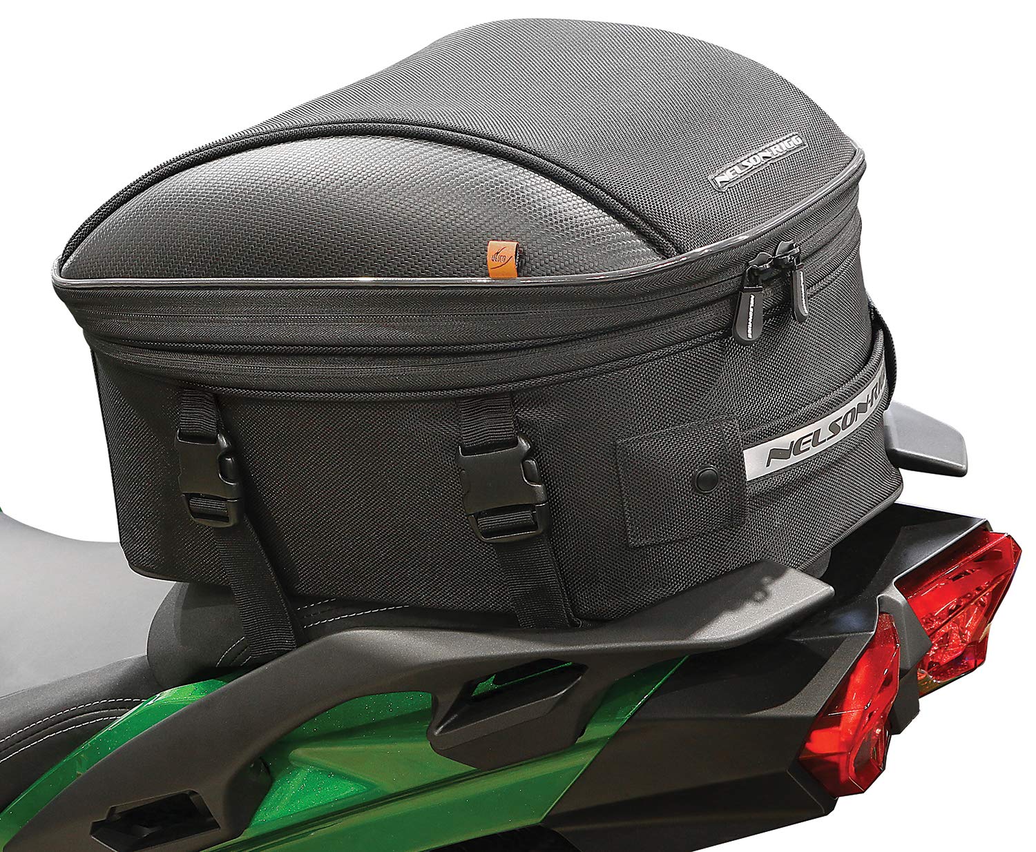 Nelson Rigg CL-1060-ST2 Black Commuter Tour Motorcycle Tail Bag - Waterproof Motorcycle Luggage for Daily Commute & Long Rides - Perfect for Work, Gym & Weekend Adventures