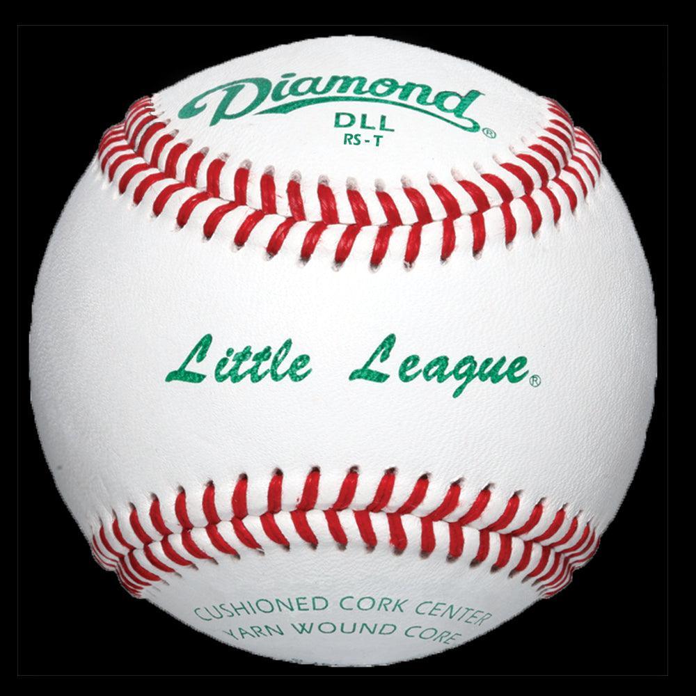 Diamond Sports Little League Tournament Grade RS T Baseballs - Official Game Balls for Youth Baseball Tournaments & Practice