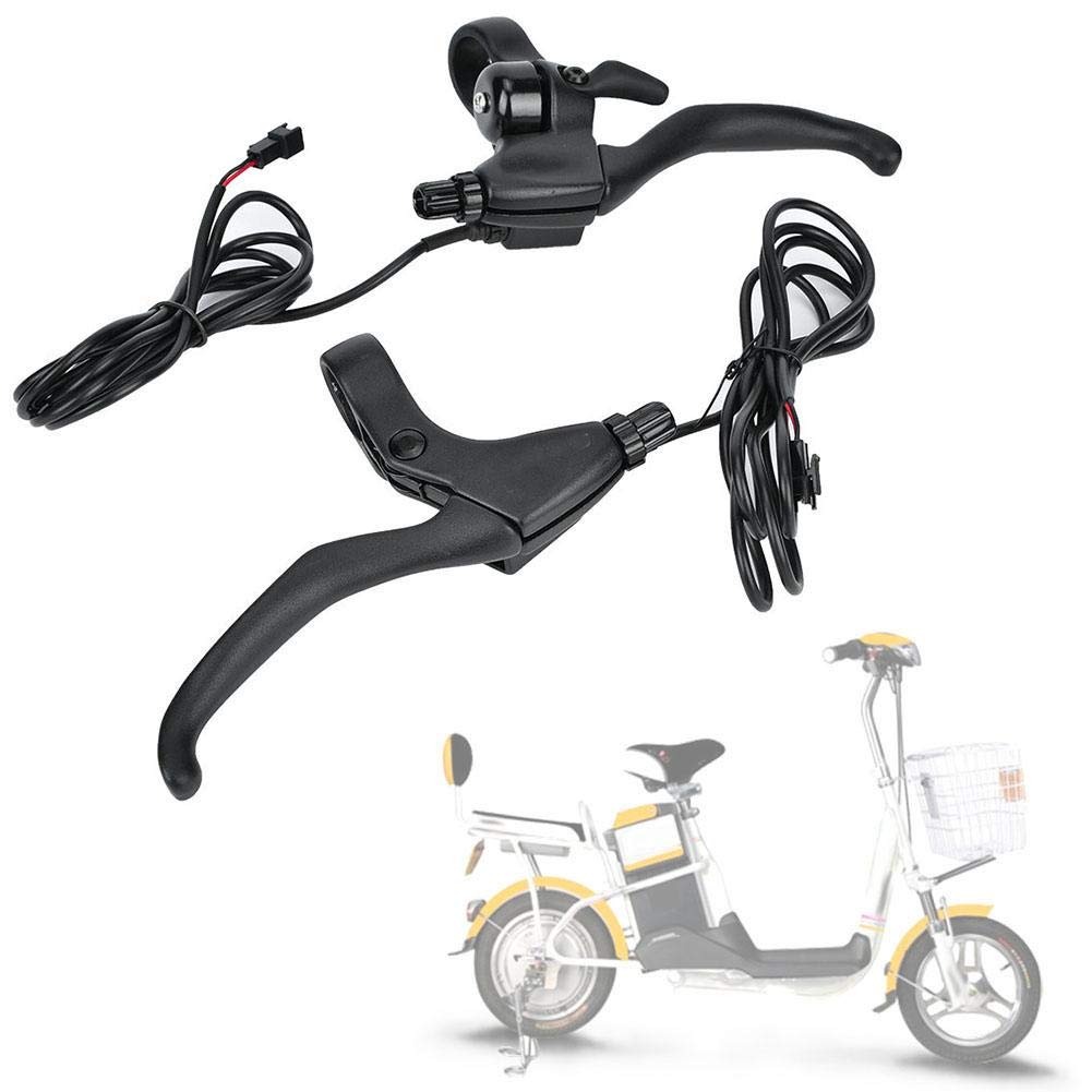 Aluminum Alloy Electric Brake Handle Lever - 1 Pair Durable E-Bike Brake Grips for Mountain & Road Bikes | Perfect for Commuting, Off-Road & Urban Cycling