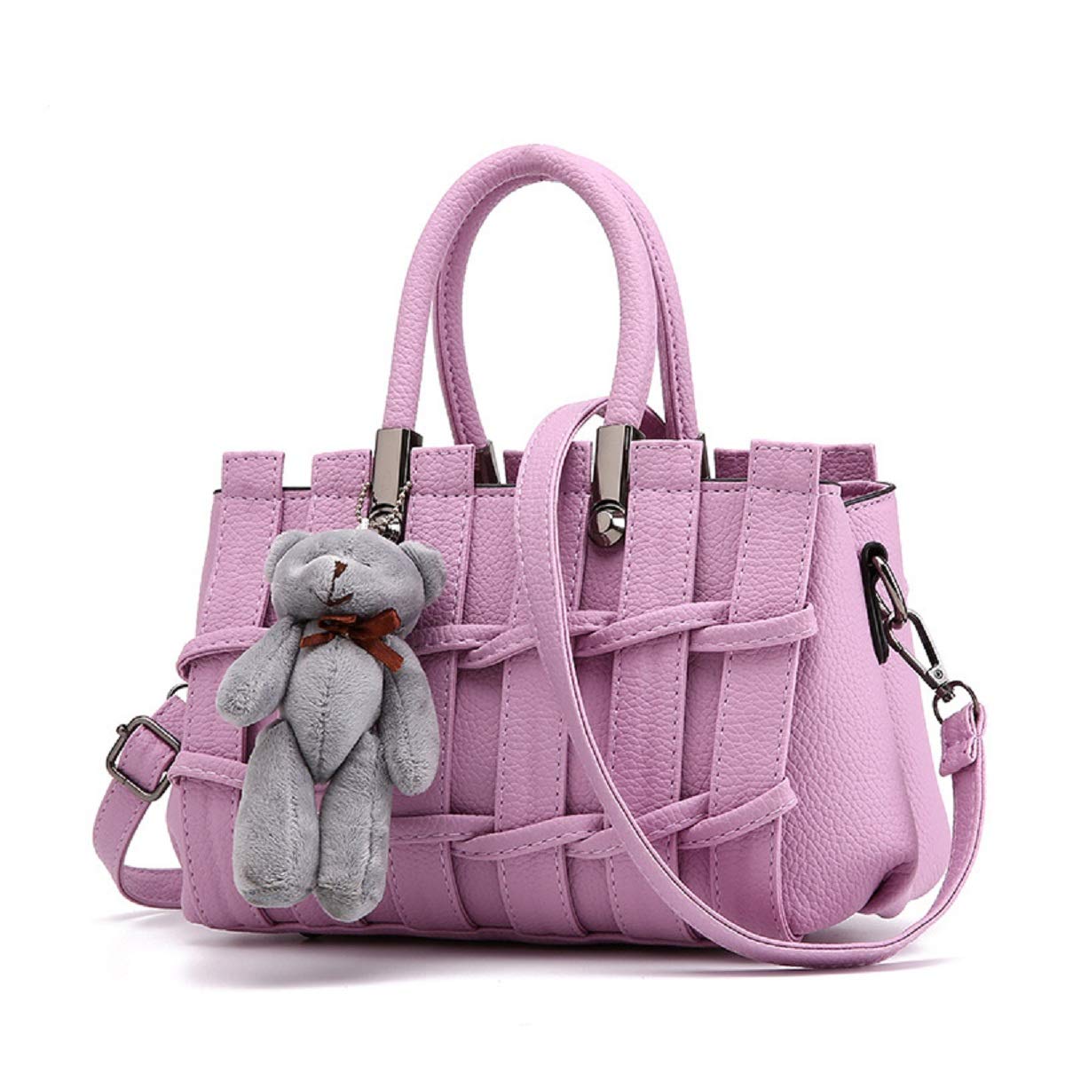 Fashion Women's PU Leather Handbags - Tote & Shoulder Bags for Work & Travel
