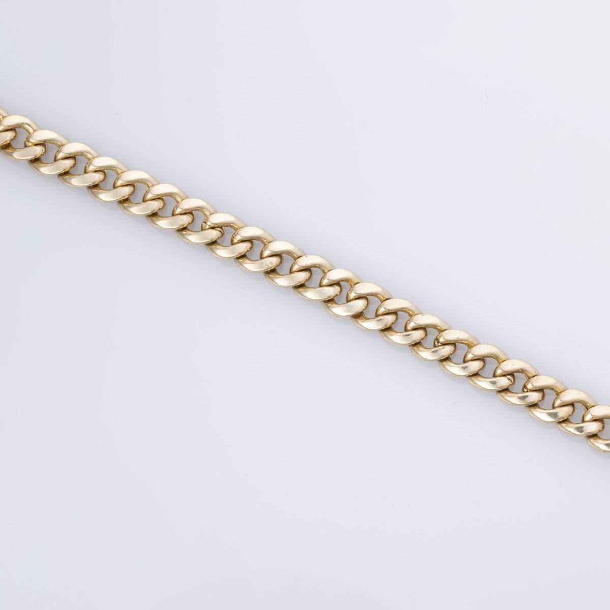 10K Yellow Gold Curb Chain Bracelet for Women - 8.75 Inch Adjustable Link Bracelet | Elegant Jewelry Gift for Birthday, Anniversary & Special Occasions