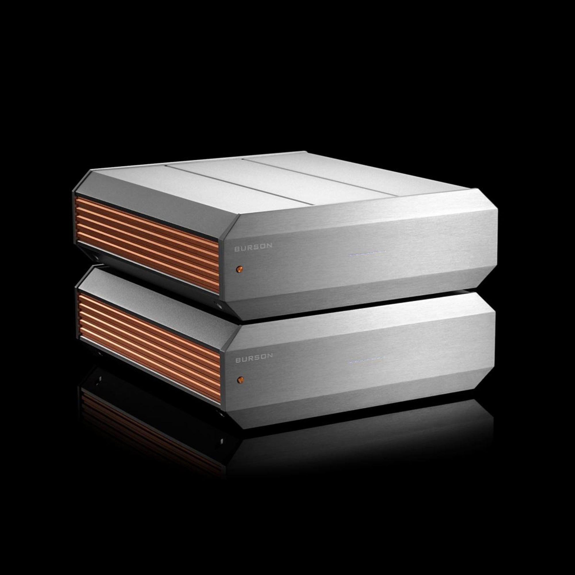 Burson Audio Timekeeper Voyager Monoblock Power Amplifiers (Pair) - Max Version | High-End Audio Amplifier for Home Theater & Audiophile Systems | Perfect for Studio & Hi-Fi Listening