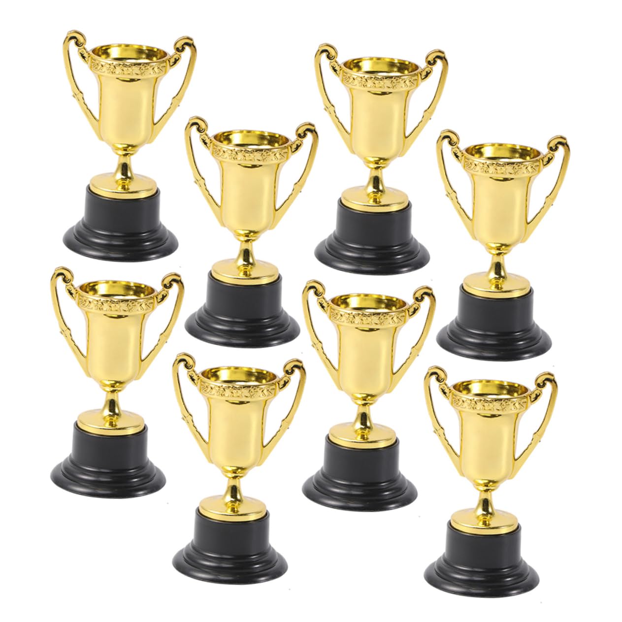 Anneome 40-Piece Kids Trophy Set - Mini Cup Trophies, Awards & Prizes for Children - Reusable Sports & Academic Achievement Trophies - Perfect for School, Sports, and Classroom Rewards