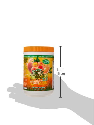 Youngevity Beyond Tangy Tangerine 2.0 Citrus Peach Fusion Multivitamin - Natural Whole Food Supplement with 8,000 ORAC Antioxidants (3 Canisters) | Immune Support & Energy Boost for Active Lifestyles