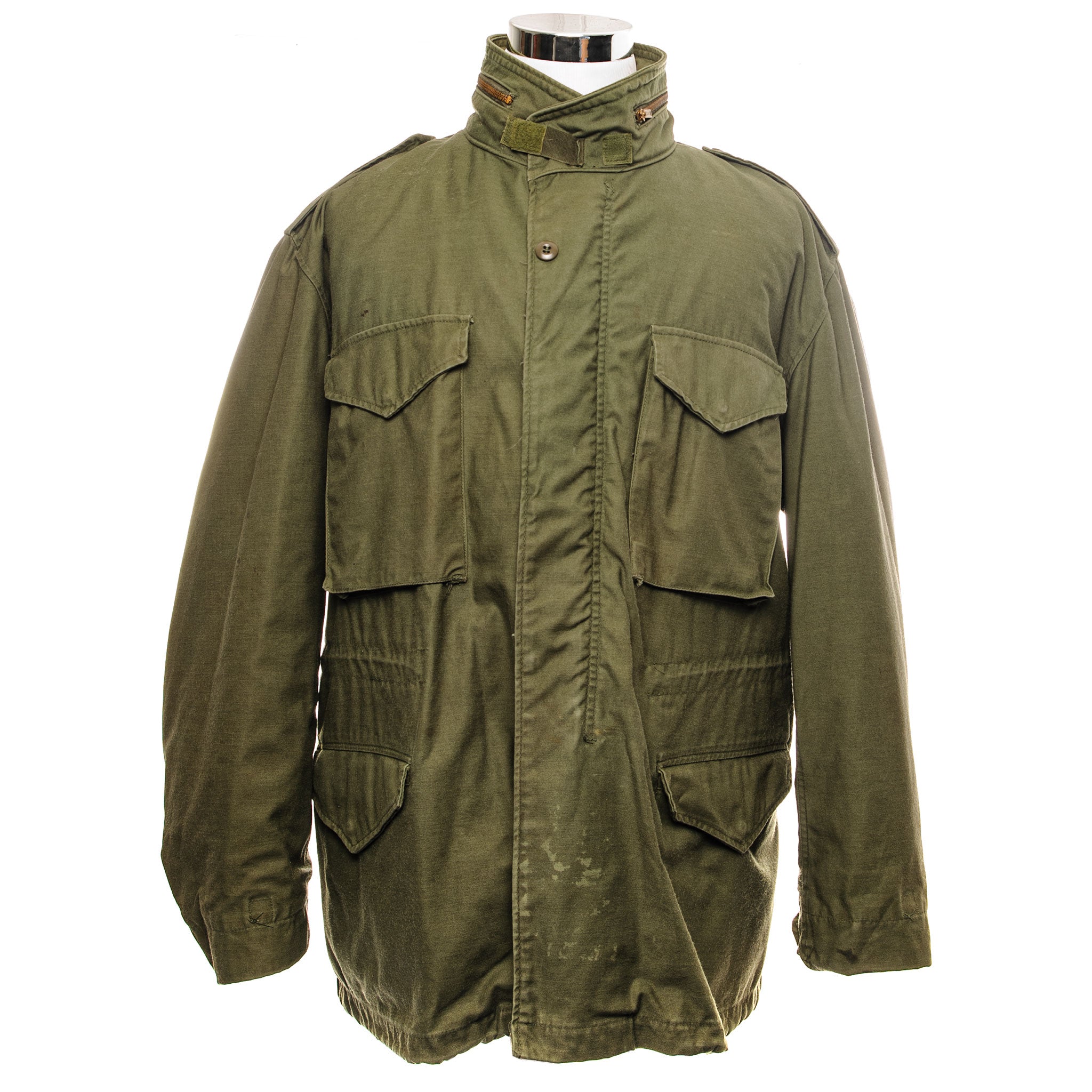 US Army M-1965 M65 Field Jacket Vintage 1986 - Size XL Regular | Military Outerwear for Outdoor Adventures & Casual Wear