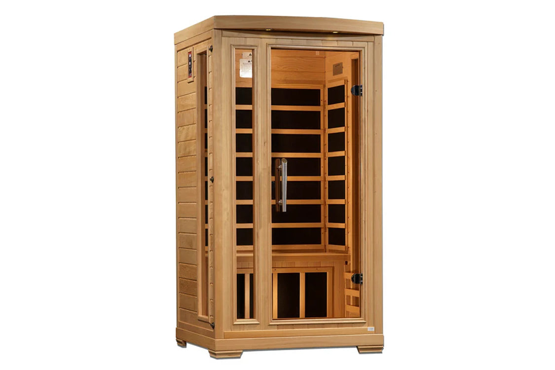 Pro 6 Madison 1-2 Person Near Zero EMF Far Infrared Sauna for Home Relaxation & Detox