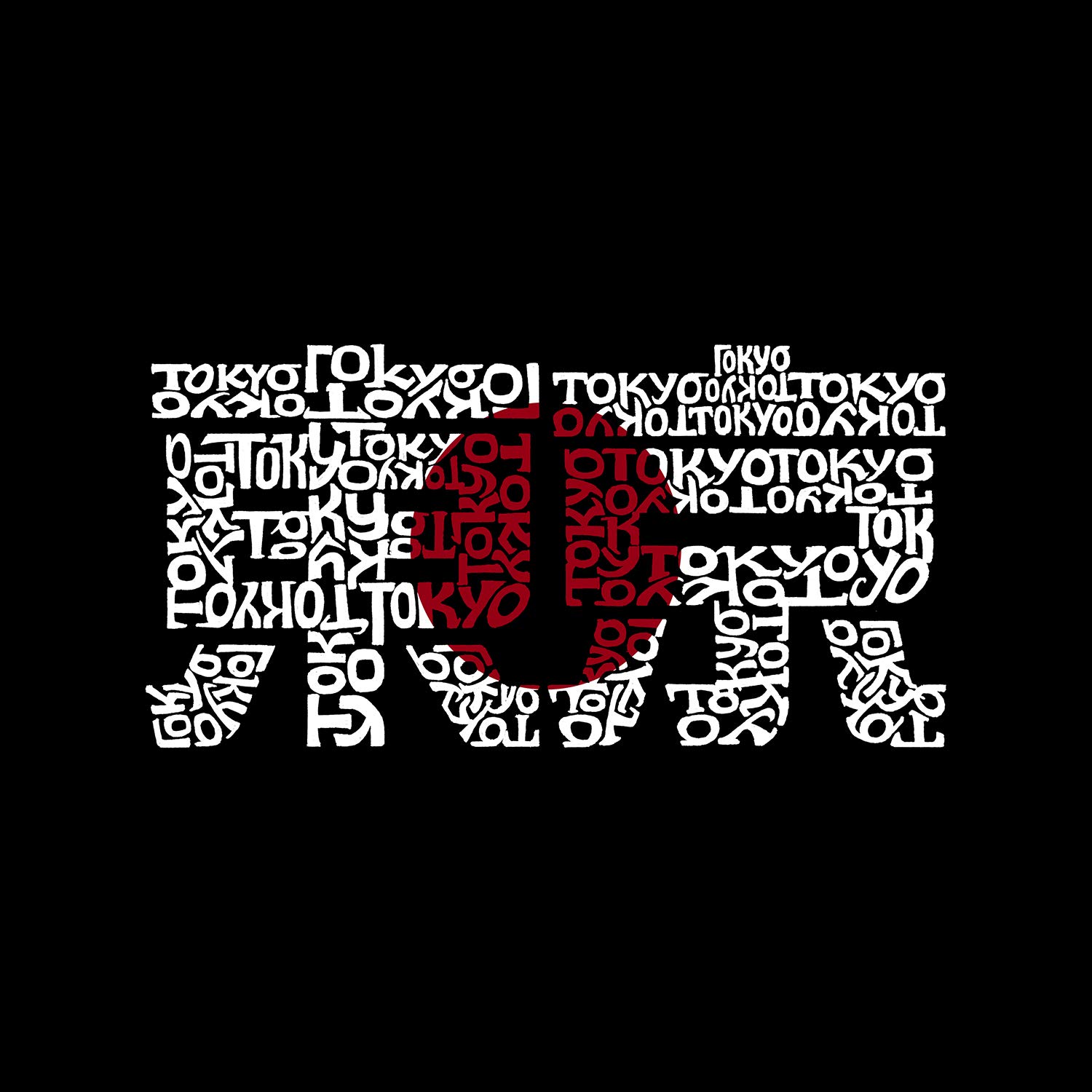 LA POP ART Boys' Word Art Long Sleeve T-Shirt - Tokyo Sun Design | Trendy Graphic Tee for Kids & Teens | Perfect for School, Casual Wear & Street Style