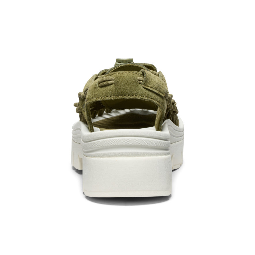 Unisex UNEEK PLT Sneakers - Martini Olive & Star White | Comfortable Casual Shoes for Walking, Running & Everyday Wear