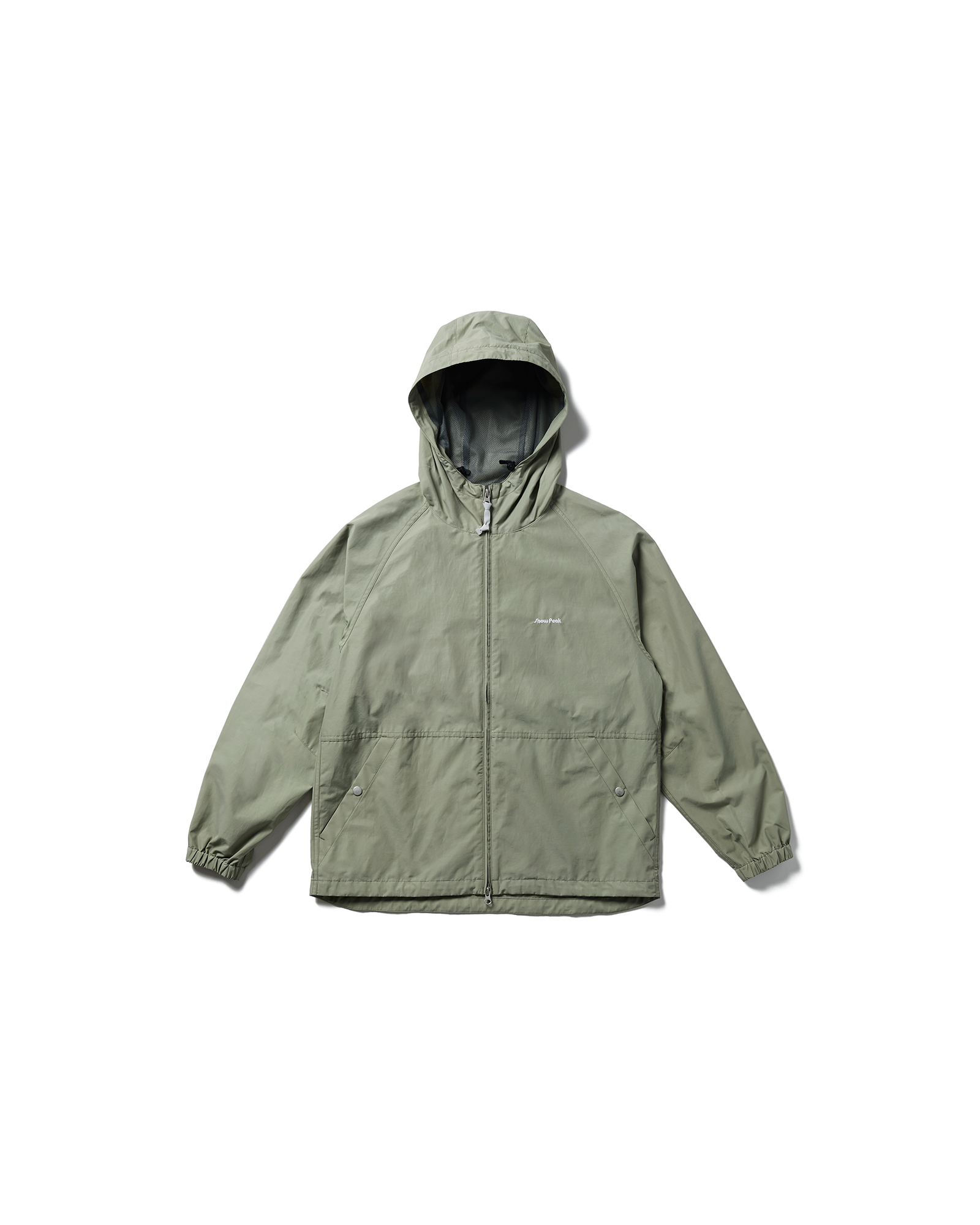 Lightweight Mountain Cloth Zip-Up Parka Jacket for Men & Women - Waterproof Windproof Outdoor Hiking Camping Adventure Gear