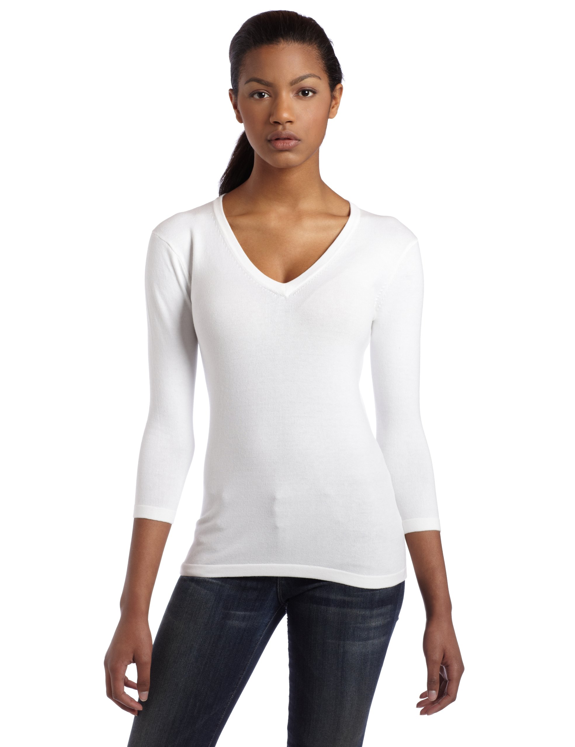 525 America Women's W2503 Cozy Knit Sweater - Soft & Warm Pullover for Casual Wear, Office & Fall Outfits