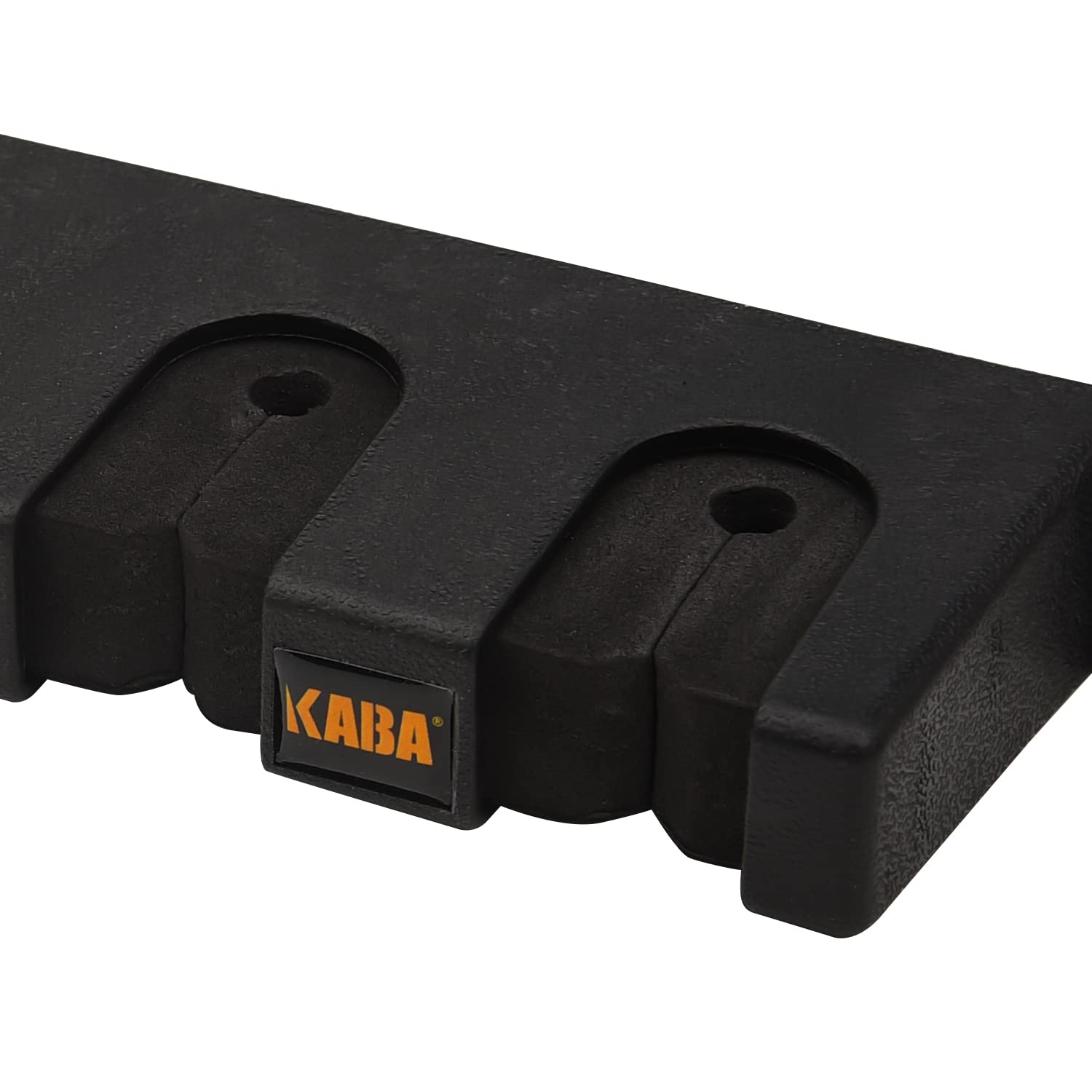 Kaba Fishing Rod Holder - Wall Mounted Garage Storage Rack for 6 Fishing Rods | Vertical Pole Organizer for Anglers | Perfect for Garage, Boat & RV Organization
