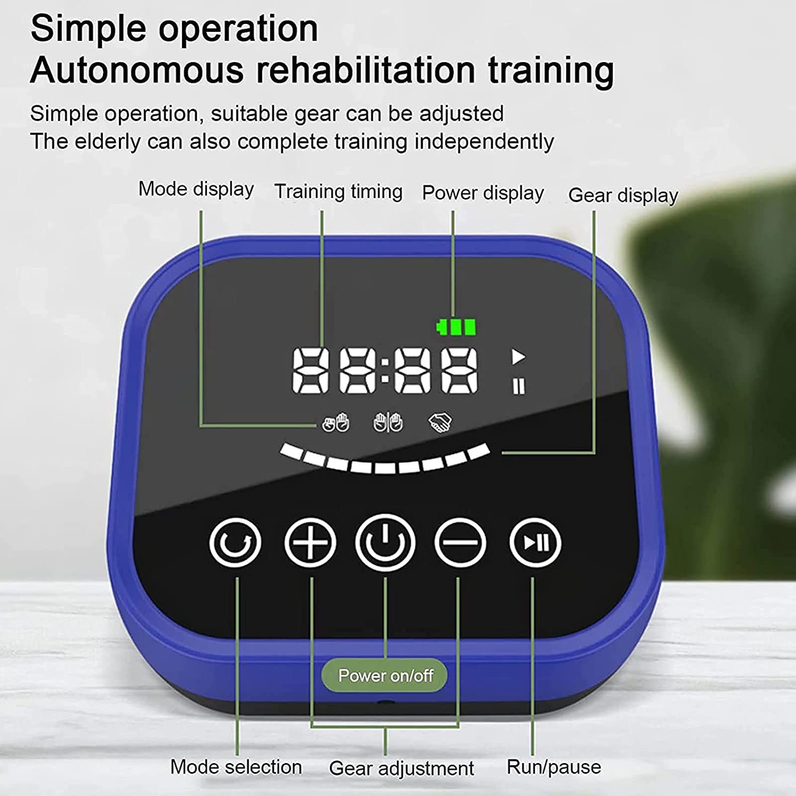 Rehabilitation Robot Gloves for Finger Training & Hand Therapy - Stroke Recovery Finger Orthosis & Functional Hand Splint - Right Hand (Size L) - Ideal for Post-Stroke Exercises & Hand Dysfunction Rehabilitation at Home