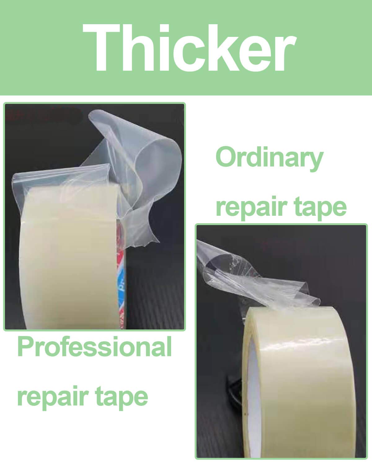 Vensovo Heavy Duty Greenhouse Plastic Repair Tape - 2