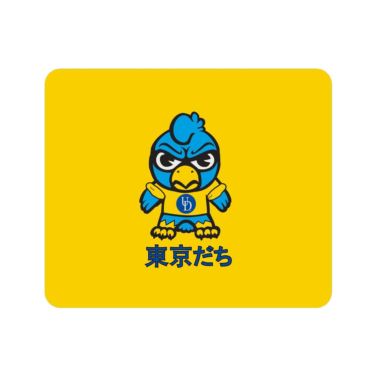 University of Delaware Standard Fabric Mouse Pad - Non-Slip Desk Accessories for Gaming & Office Use - Classic Tokyodachi Design - Perfect for Work, Study & PC Gaming Setup
