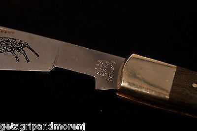 BULLDOG Cotton Sampler Waterfall Handle Pocket Knife - Mint Condition - Perfect for Collectors & Outdoor Enthusiasts