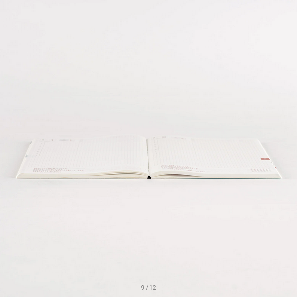 Hobonichi Techo 2025 Japanese Planner - A5 Size Cousin Avec 6-Month Set (January Start, Monday Start) | Daily Journal, Work Organizer & Creative Notebook for Students, Professionals & Artists