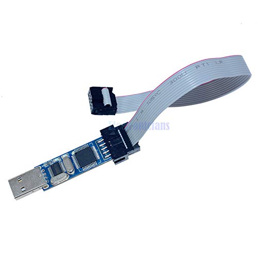 AVR JTAG USB Emulator Debugger Programmer for Atmel ATmega Microcontrollers - Download & Debug Tool for Embedded System Development (Perfect for Electronics Hobbyists & Engineers)