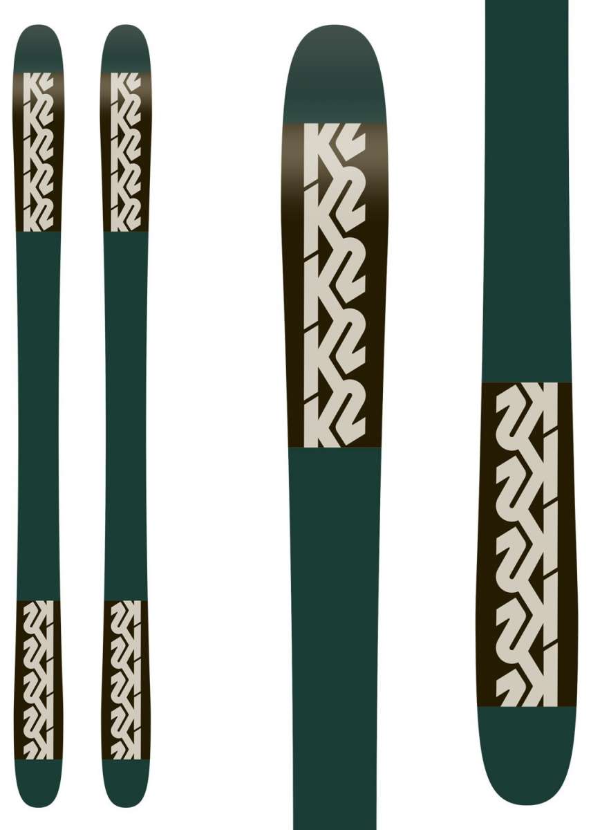 K2 Poacher Ski 2024 - All-Mountain Freestyle Skis for Men & Women | Perfect for Park, Powder & Freeride | Best for Advanced Skiers & Snowboarders