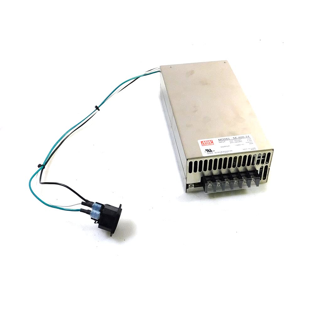 Mean Well SE-600-24 600W 24V DC Power Supply Unit (PSU) - Industrial Grade Switching Power Supply for LED Displays, CCTV Systems & Audio Equipment