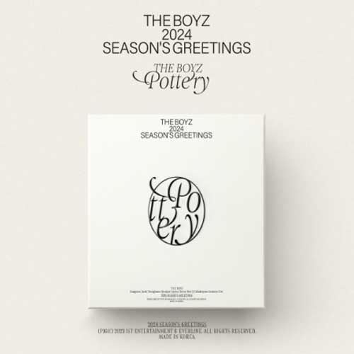 THE BOYZ 2024 Season's Greetings K-Pop Merchandise with Exclusive Pottery & Photocard - Perfect for K-Pop Fans, Collectors, and Gift Giving