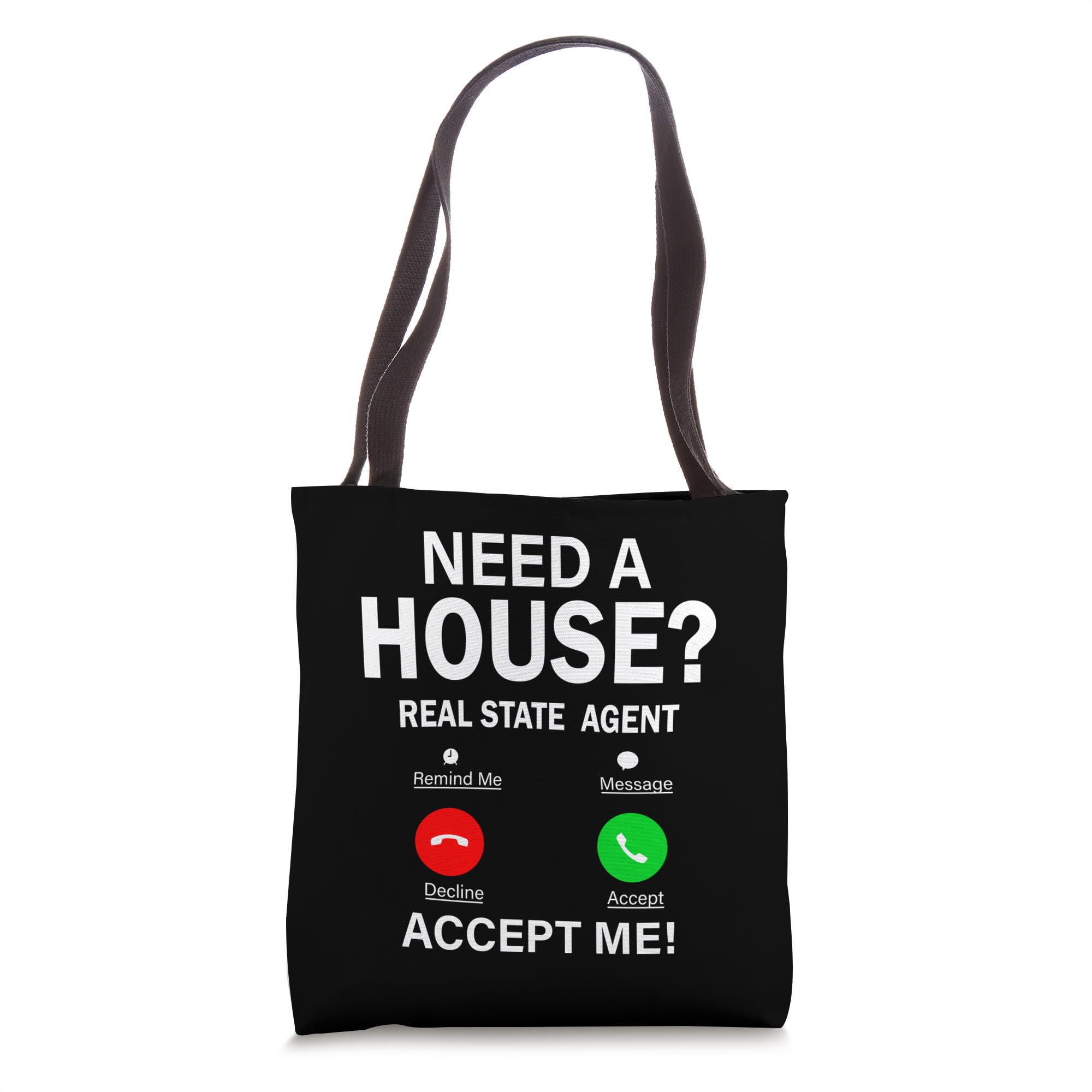 Real Estate Agent Tote Bag - Durable House Broker Work Bag for Business, Marketing & Open Houses | Perfect for Realtors, Brokers & Property Managers