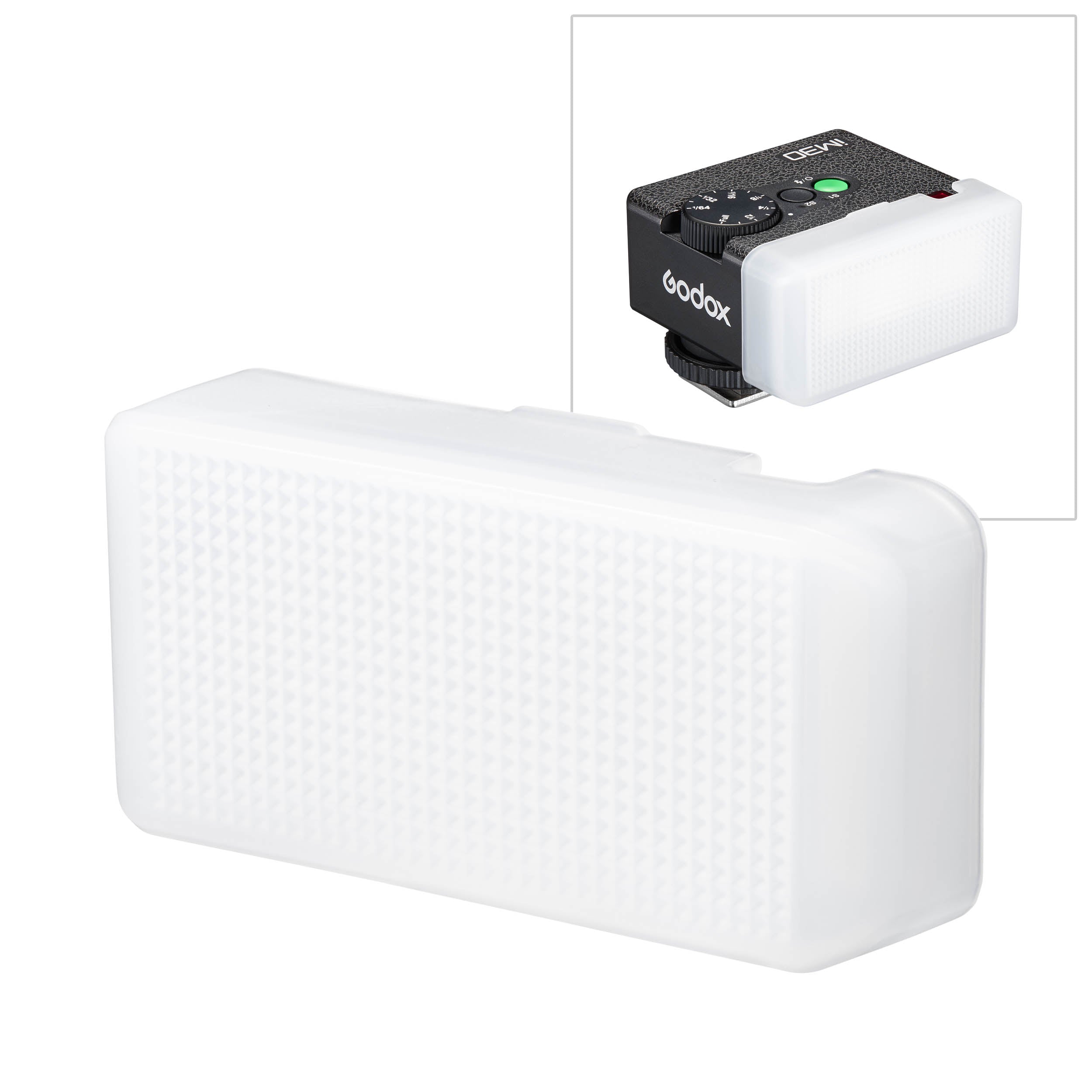 Godox iM30 DF White Diffuser for iFLASH iM30 Speedlite - Perfect for Photography, Studio Lighting & On-Location Shoots