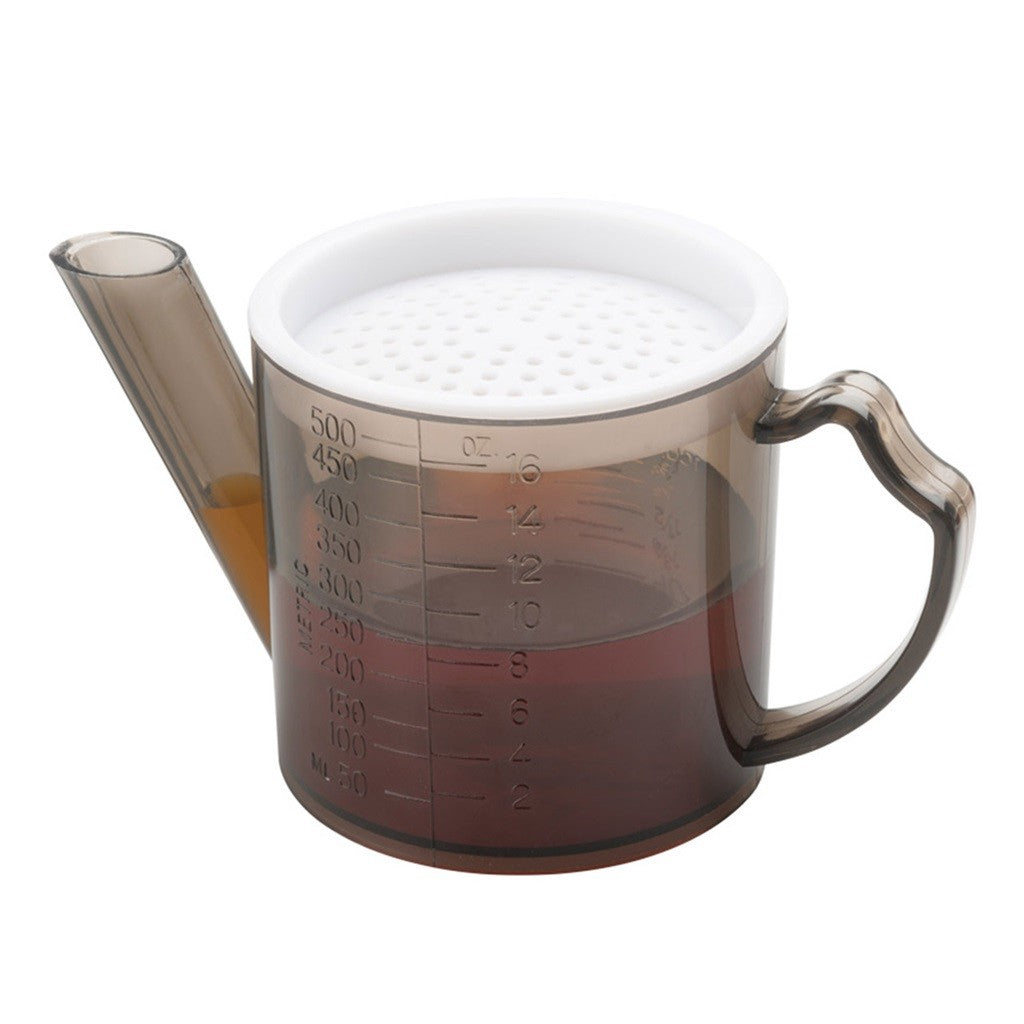 Avanti 500ml Fat Separator & Strainer - Durable Kitchen Tool for Gravy, Soup & Broth Fat Removal - Perfect for Healthy Cooking & Meal Prep