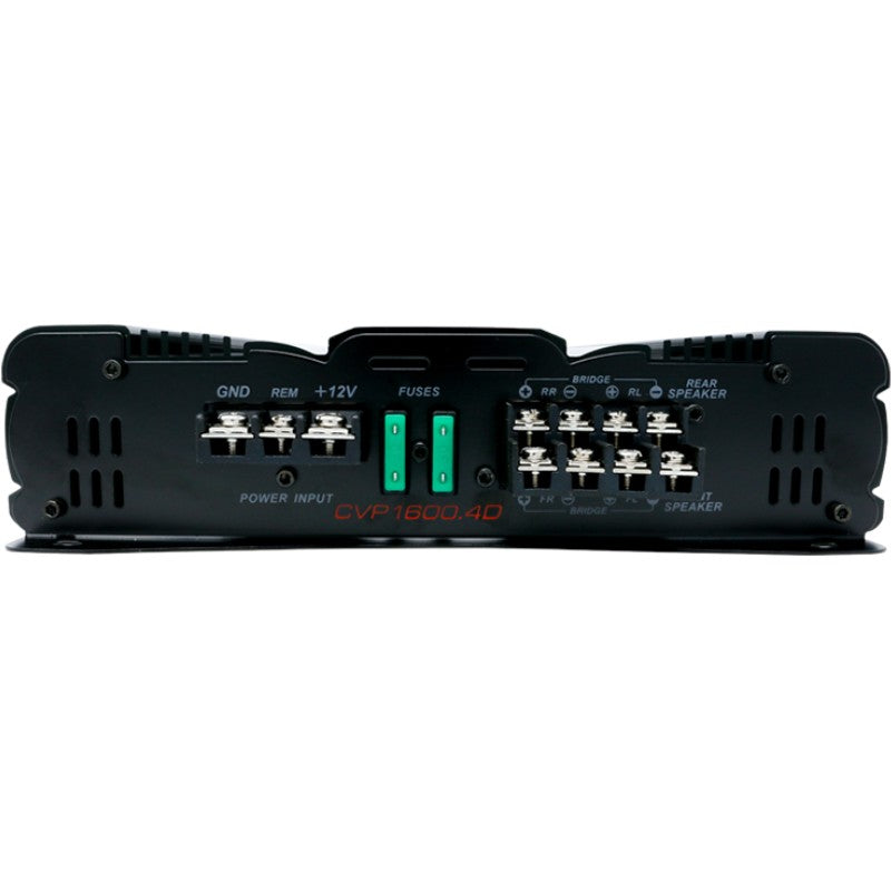 Cerwin Vega CVP1600.4D 4-Channel Car Amplifier - 1000W Max Power, Class A/B, CVP Series - Perfect for Car Audio Systems & Vehicle Sound Upgrades