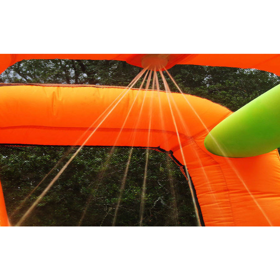 KidWise 11-in-1 Inflatable Bounce House with Water Slide - Outdoor Play Set for Kids Birthday Parties, Backyard Fun & Summer Water Activities