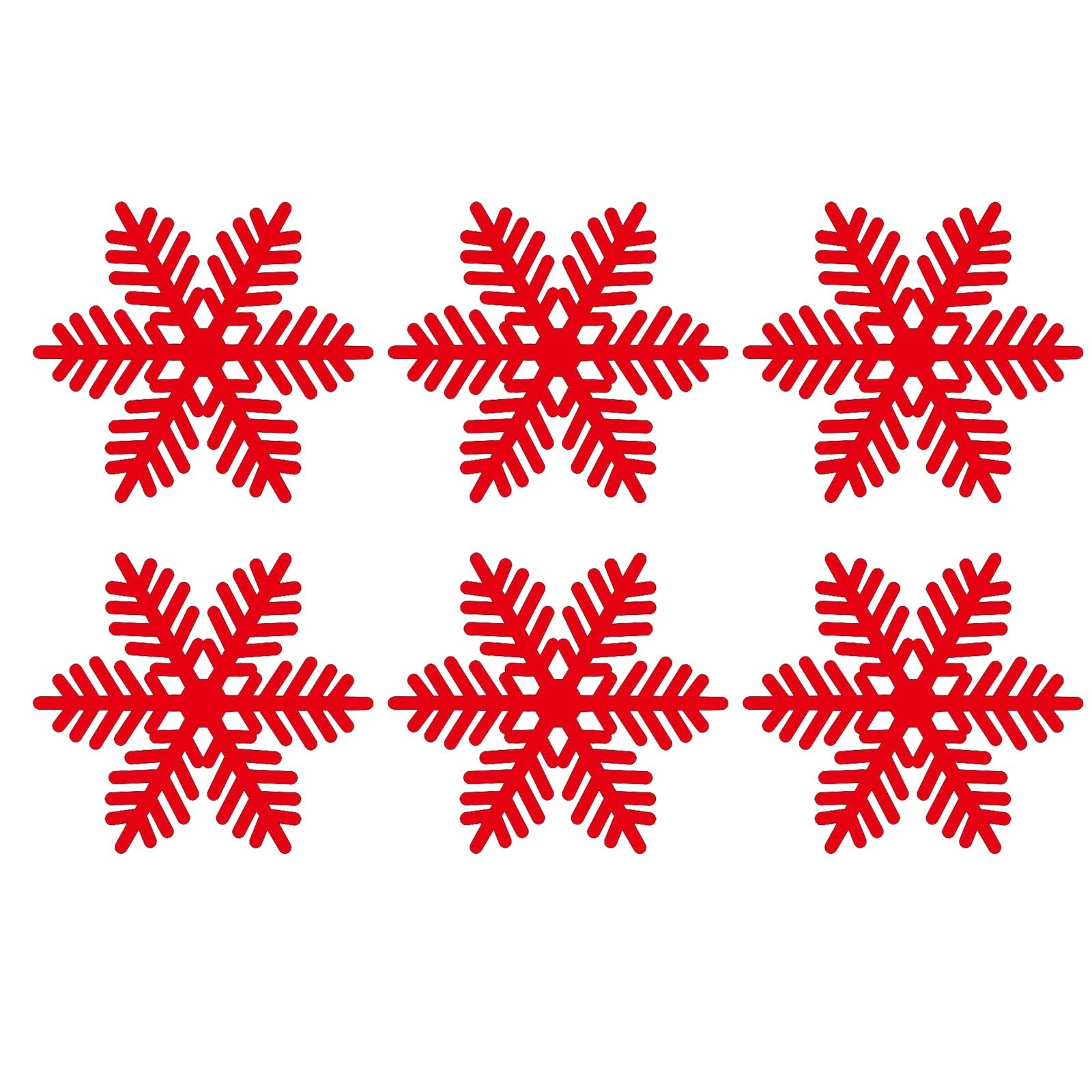 Nordic Snowflake Insulation Table Mat - Heat Resistant Dinner Placemat for Christmas, Bowls & Pots - Scald Proof Charger Plate for Holiday Dining & Home Decor (Set of 1, Standard Size)