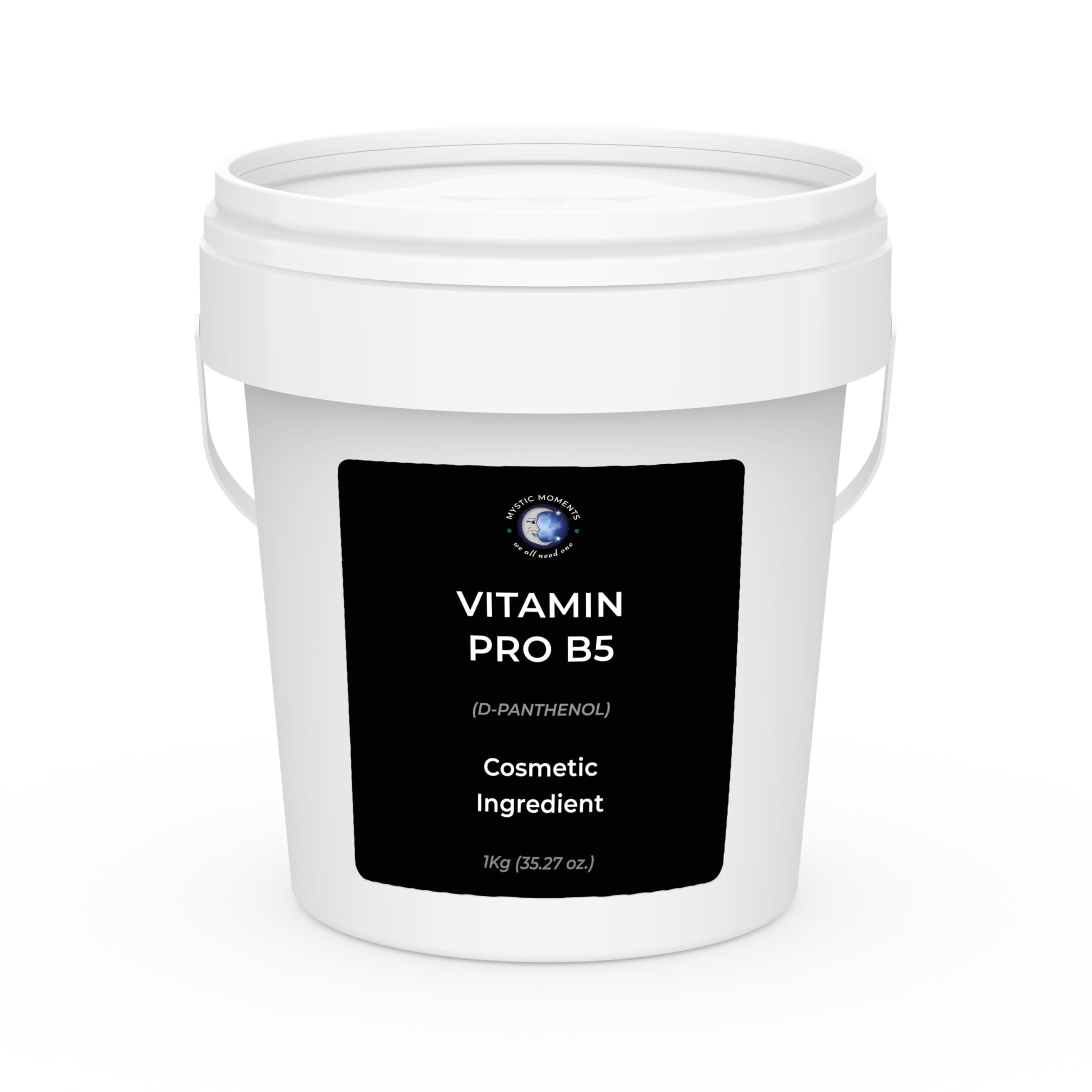 Vitamin Pro B5 (D-Panthenol) 1kg - Pure Pantothenic Acid Powder for Skin & Hair Care - DIY Cosmetics, Wound Healing & Moisturizing