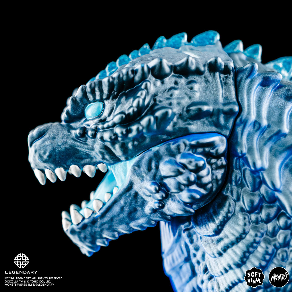 Godzilla x Kong: The New Empire Soft Vinyl Figure - Energized Variant Collectible Toy for Movie Fans & Collectors | Perfect for Display, Gifts, and Anime Conventions