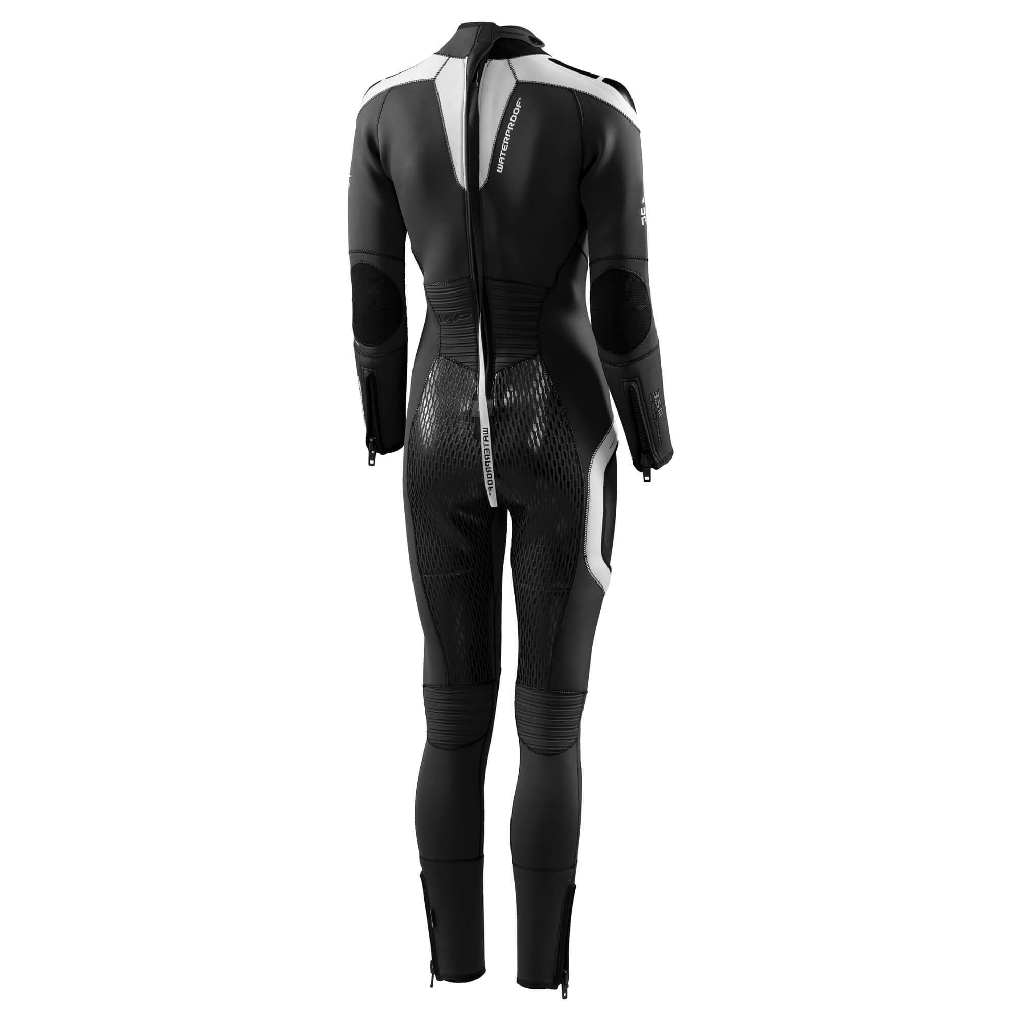 Women's Waterproof W5 3.5mm Neoprene Wetsuit for Surfing, Diving & Water Sports - Full Body Swimwear for Cold Water Protection