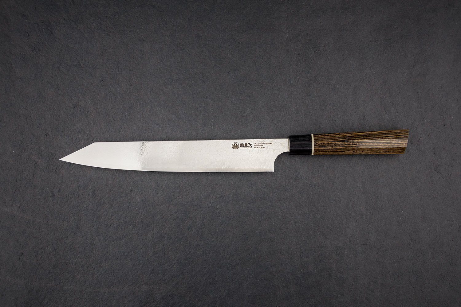 Seki Kanetsugu Zuiun Sujihiki 240mm Japanese Chef Knife - High Carbon Steel Slicing Knife for Sushi, Meat & Vegetables - Perfect for Professional Chefs & Home Cooking