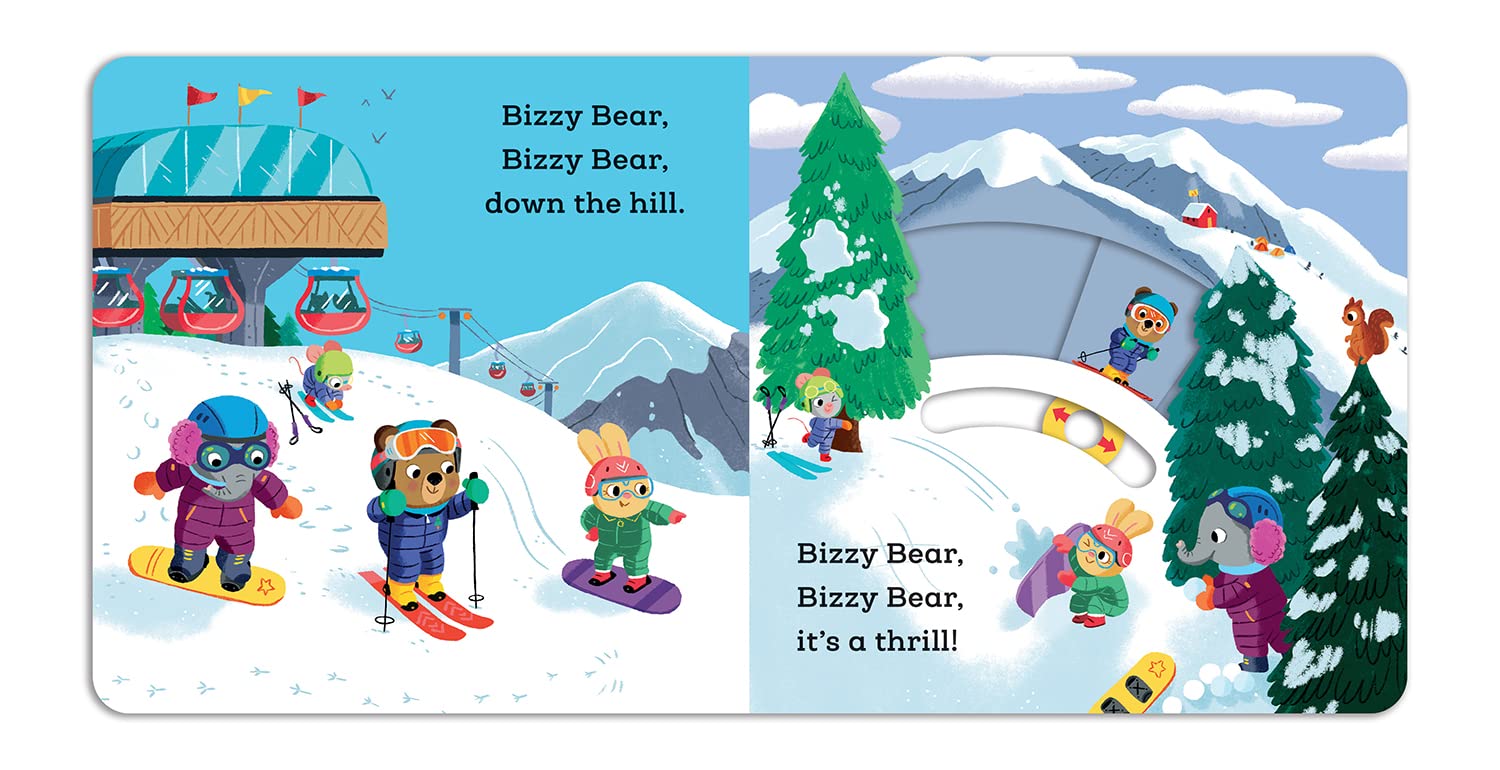 Bizzy Bear: Snow Sports - Fun Winter Activity Book for Kids | Perfect for Snow Day Reading & Learning