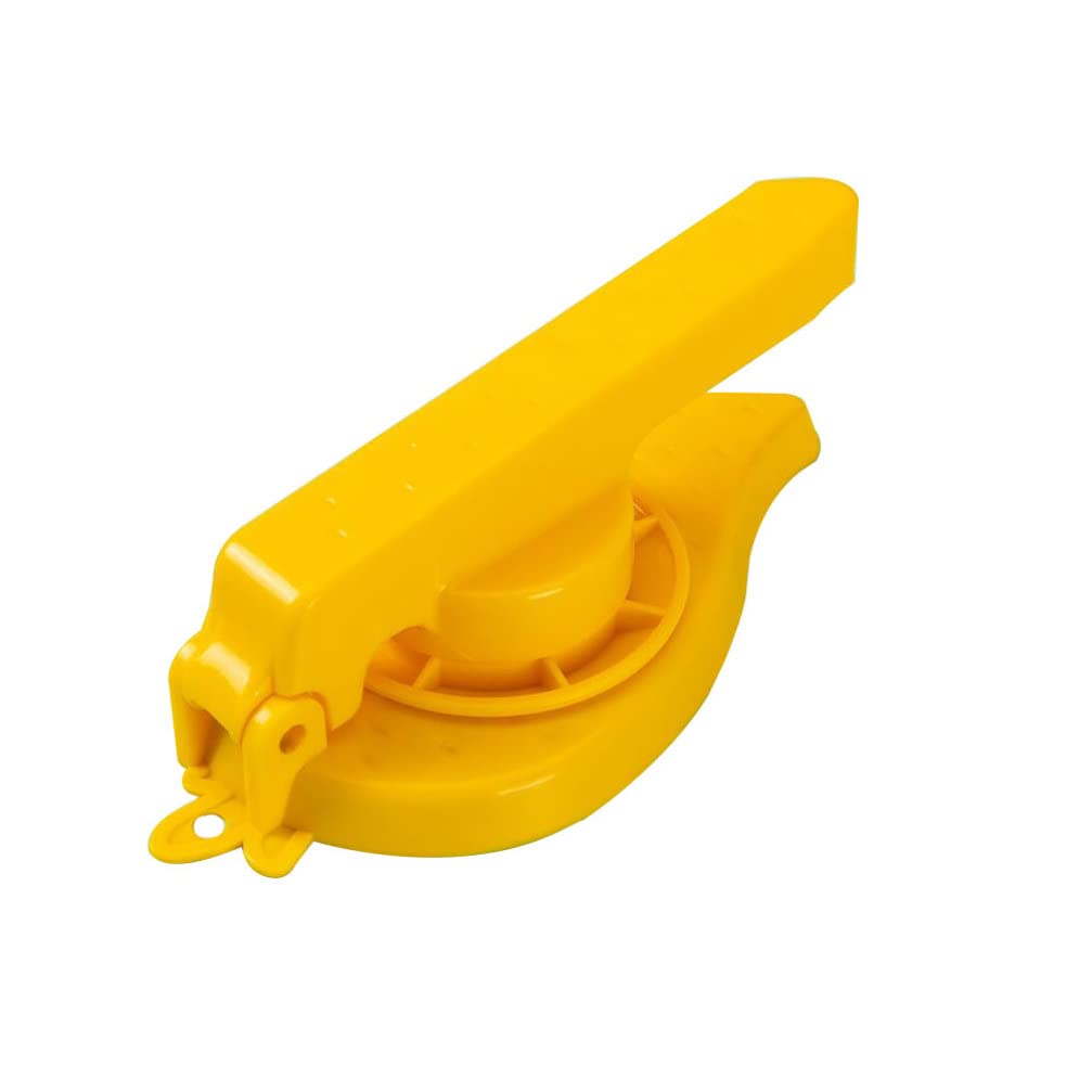 Cabilock Manual Dumpling Maker & Dough Press - Yellow Kitchen Tool for Homemade Dumplings, Pizza, Pastry & Wrappers | Perfect for Asian Cooking, Family Meal Prep & DIY Food Projects