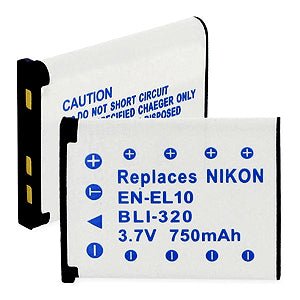Original Nikon EN-EL10 Rechargeable Battery Replacement for Nikon Coolpix Cameras - Perfect for Travel, Photography, and Everyday Use