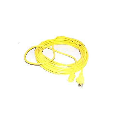 Proteam Vacuum Cleaner Replacement Cord Assembly - 50Ft Commercial Grade for Progen 15 | Compatible with Part 834740-1 | Also Available in 40Ft Length | Ideal for Office, Warehouse & Industrial Cleaning