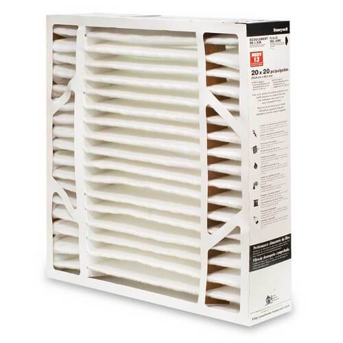 Honeywell FC200E1011 20x20x4 MERV 13 Air Filter - High Efficiency Furnace Filter for Home HVAC Systems, AC Units & Air Purifiers - Improves Indoor Air Quality, Traps Dust, Pollen & Allergens