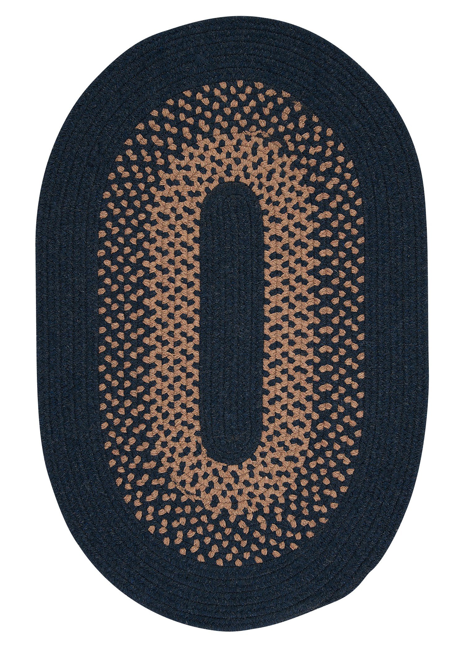 Madison Oval Area Rug 2x8 Feet - Blue Moon Design for Living Room, Bedroom & Office Decor