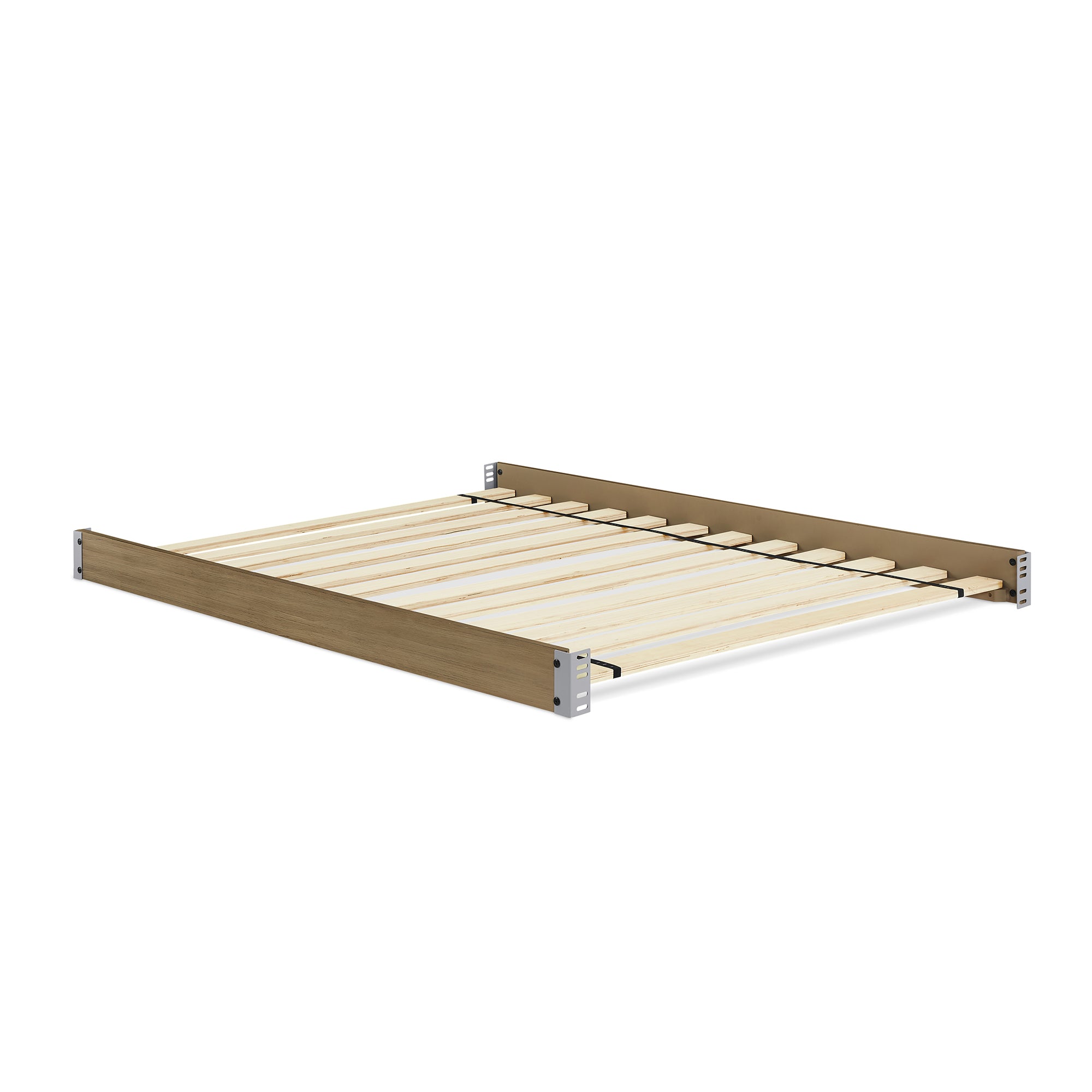 Full Size Wood Bed Rails - Sturdy & Durable Bed Frame Support for Queen & King Mattresses - Perfect for Bedroom Furniture & Home Decor